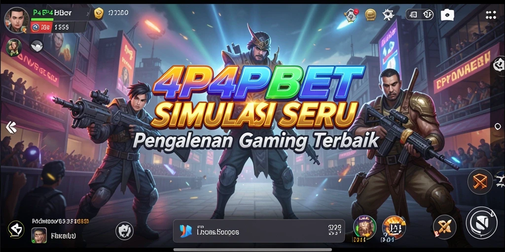 Tampilan gameplay 4P4PBET yang menakjubkan dan interaktif.