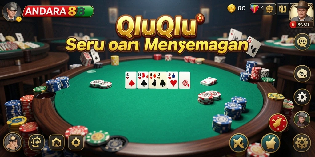 Screenshot gameplay seru ANDARA88 QiuQiu yang penuh tantangan.