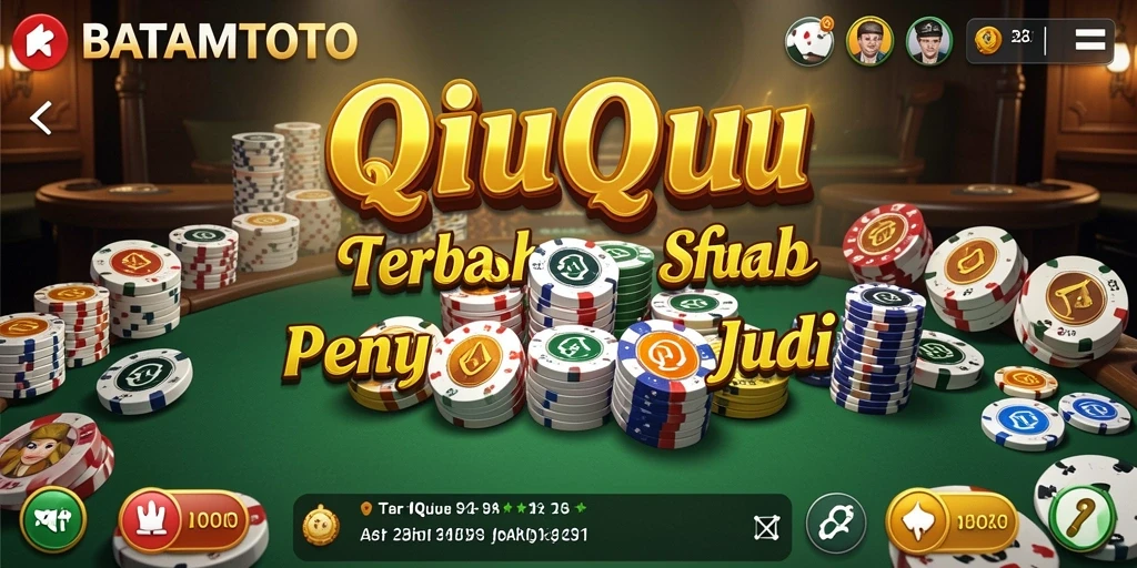 Tangkapan layar gameplay QiuQiu yang mendebarkan di BATAMTOTO.