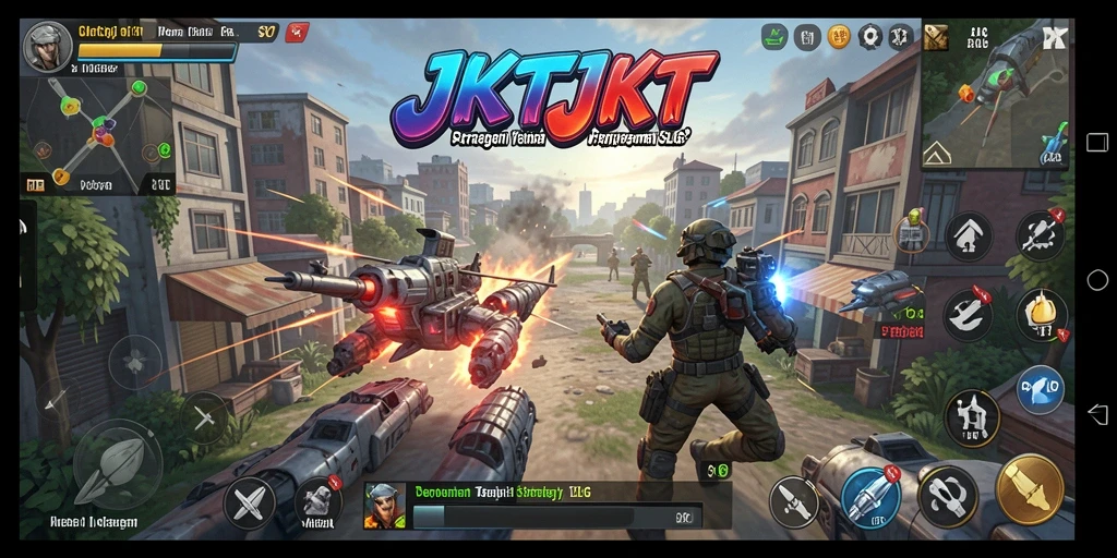Tampilan gameplay JKTJKT yang menarik dan penuh strategi.