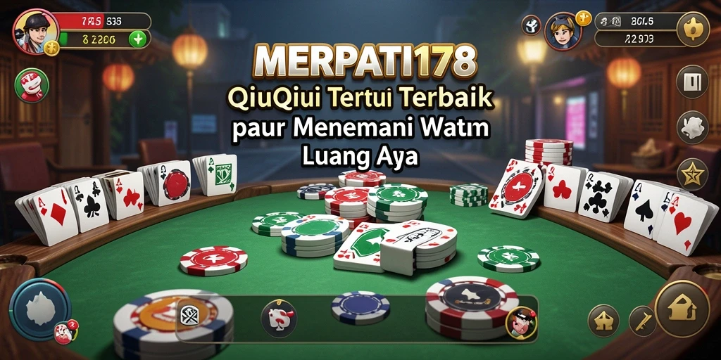 Tampilan gameplay QiuQiu yang seru di MERPATI178.