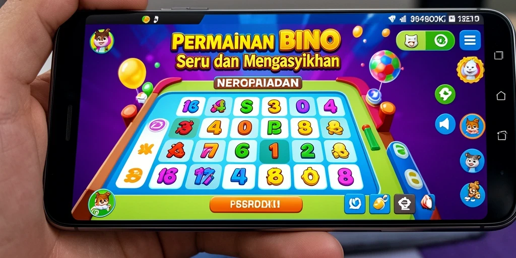 Tampilan menarik dari gameplay PPHOKI yang penuh keseruan Bingo.