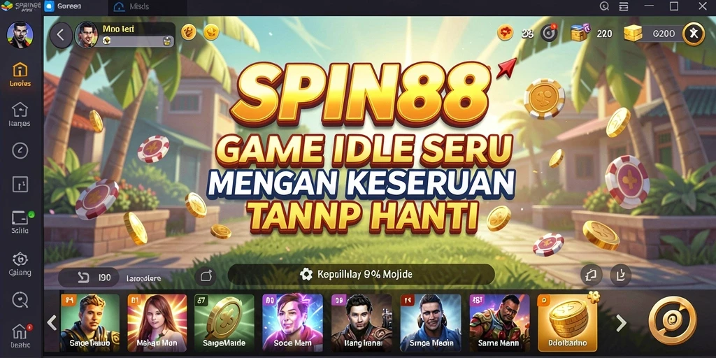 Screenshot gameplay SPIN88 menunjukkan serunya permainan Idle.