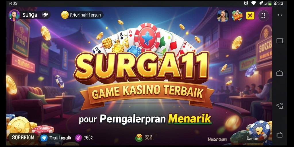 Gameplay SURGA11 dengan grafis menawan dan fitur interaktif.