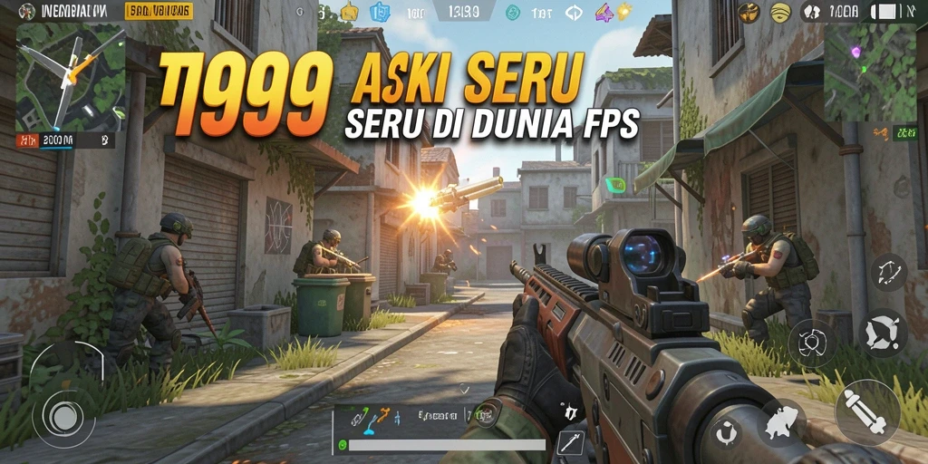 Gameplay seru T9999 di dunia FPS dengan aksi mendebarkan.
